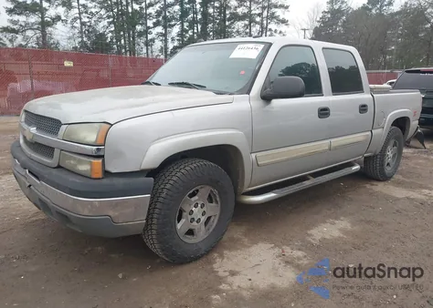 2005 Chevrolet Silverado 1500 Z71 z USA, uszkodzony, nr VIN 2GCEK13T651323900